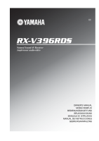 Yamaha RXV-396-RDS - Owners Manual 